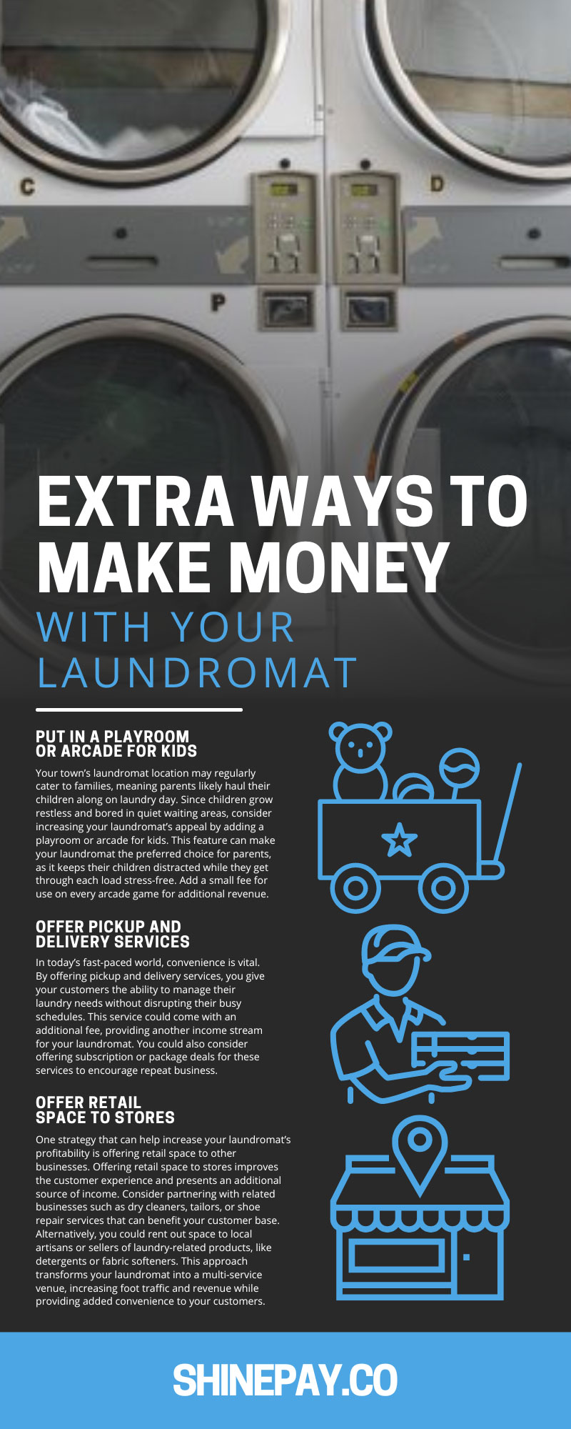 Extra Ways To Make Money With Your Laundromat
