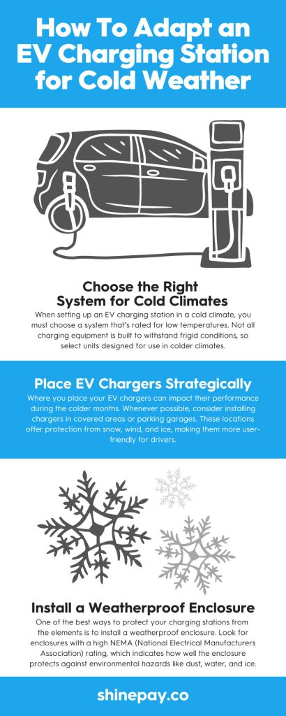 How To Adapt an EV Charging Station for Cold Weather